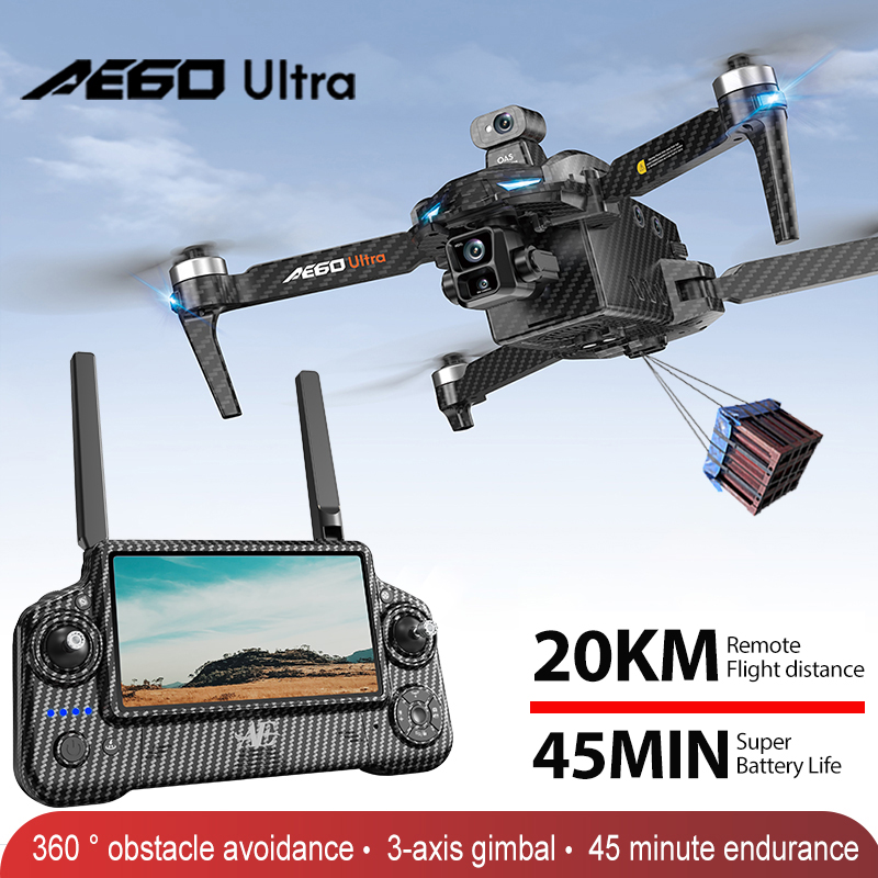 Drone Gimbal 3 Axis - AE60 GPS Drone Professionele 8K Camera