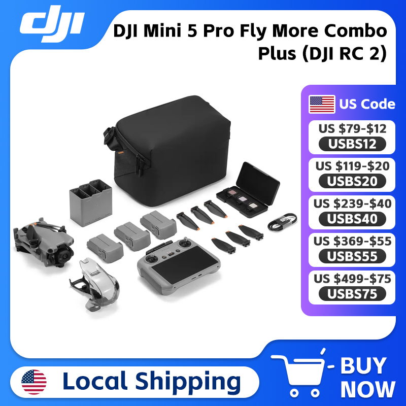 DJI Mini 5 Pro Fly More Combo  - Drone Gimbal 2 Axis recensie en prijs