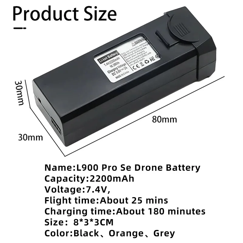 Batterij L900 Pro Se Max Drone - Drone Gimbal 2 Axis recensie en prijs